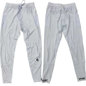 Darc Sport Men's Wolf Performance Compression Full Legging Tight - White